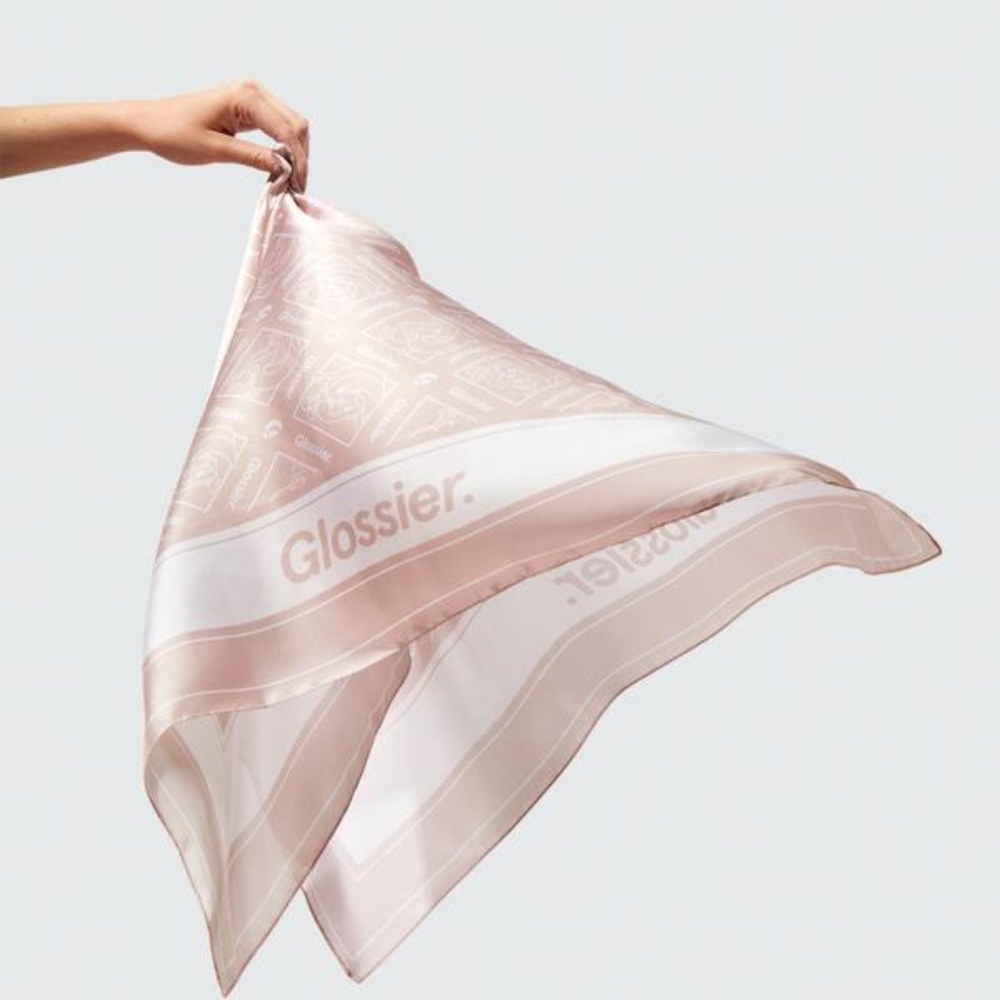 Glossier G Pal limited edition scarf